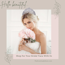 Load image into Gallery viewer, Crystal Rhinestone Gold Silver and Pearls Bridal Tiaras and Quince Crowns for Events