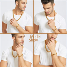 Load image into Gallery viewer, 7-40 Inches Miami Curb Cuban Link Chain For Men 14mm Wide Necklace Or Bracelet Jewelry Trendy Stainless Steel