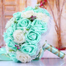 Load image into Gallery viewer, Handmade Floral Bouquets- Artificial Wedding Roses