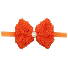 Load image into Gallery viewer, Vintage Girls Pearl Double Layer Rose Flowers Bowknot Headband Headwear Children Kids Hair Band Head Piece Accessories