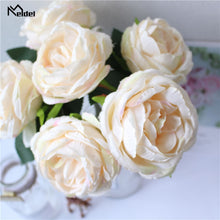 Load image into Gallery viewer, Artificial Silk Rose Peony Bridal DIY Bouquet-Bridesmaid Bouquet-Wedding Accessories