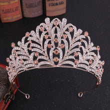 Load image into Gallery viewer, Shiny Points of Light Crystal Tiaras-Crowns-Bride-Quinceanera