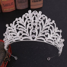 Load image into Gallery viewer, Shiny Points of Light Crystal Tiaras-Crowns-Bride-Quinceanera