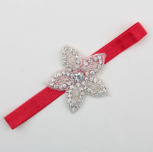 Load image into Gallery viewer, Headband Faux Pearls-Rhinestone Hairbands for Flower Girl at Wedding-Bridal Headwear