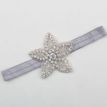 Load image into Gallery viewer, Headband Faux Pearls-Rhinestone Hairbands for Flower Girl at Wedding-Bridal Headwear