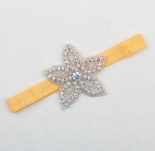 Load image into Gallery viewer, Headband Faux Pearls-Rhinestone Hairbands for Flower Girl at Wedding-Bridal Headwear