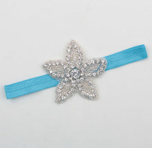 Load image into Gallery viewer, Headband Faux Pearls-Rhinestone Hairbands for Flower Girl at Wedding-Bridal Headwear