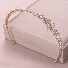 Load image into Gallery viewer, Bridal Headband Delicate Rhinestone Crystal-Jewelry Wedding Hair Accessory