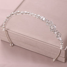 Load image into Gallery viewer, Bridal Headband Delicate Rhinestone Crystal-Jewelry Wedding Hair Accessory