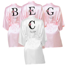Load image into Gallery viewer, Personalized Bride-Bridesmaids Robes-Wedding Robe-Team Bride Gifts-Bridal Shower