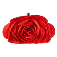 Load image into Gallery viewer, Fashion Flower Design Evening Purse-for Bride or Evening Wear Clutch