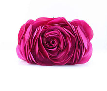 Load image into Gallery viewer, Fashion Flower Design Evening Purse-for Bride or Evening Wear Clutch