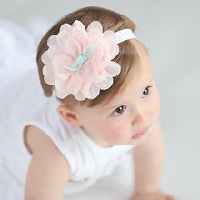 Load image into Gallery viewer, Pink Flower Hair Accessories for Little Girls