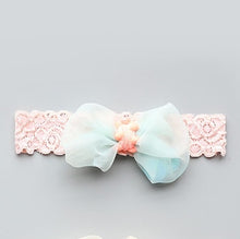 Load image into Gallery viewer, New Hair Accessories for Little Girls - Baby Flower and Crown Headbands Assorted Bow Pearl Lace Hair Band