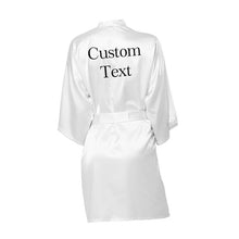 Load image into Gallery viewer, Personalized Bride-Bridesmaids Robes-Wedding Robe-Team Bride Gifts-Bridal Shower