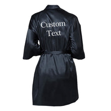 Load image into Gallery viewer, Personalized Bride-Bridesmaids Robes-Wedding Robe-Team Bride Gifts-Bridal Shower