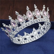 Load image into Gallery viewer, Crystal Bridal or Quince Tiara Baroque Your Majesty Crowns