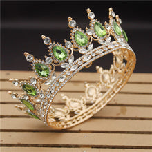 Load image into Gallery viewer, Crystal Bridal or Quince Tiara Baroque Your Majesty Crowns