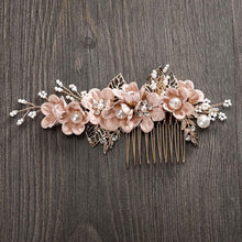 Load image into Gallery viewer, Dainty Flower Hair Pins for Special Occasions - Bridal Hair Accessories