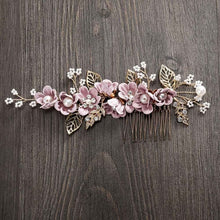 Load image into Gallery viewer, Dainty Flower Hair Pins for Special Occasions - Bridal Hair Accessories