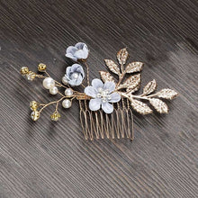 Load image into Gallery viewer, Dainty Flower Hair Pins for Special Occasions - Bridal Hair Accessories