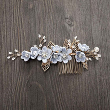 Load image into Gallery viewer, Dainty Flower Hair Pins for Special Occasions - Bridal Hair Accessories