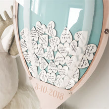 Load image into Gallery viewer, Custom Hot Air Balloon Design Wish Drop Box- Guest Book Alternative- for Any Special Event