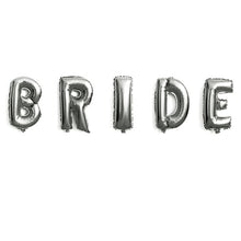 Load image into Gallery viewer, Bride - Baby - Love - Foil Balloon Letters - 5 pieces- Party Decoration