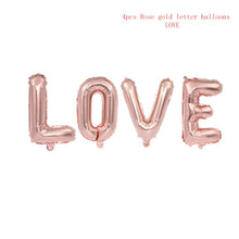 Load image into Gallery viewer, Bride - Baby - Love - Foil Balloon Letters - 5 pieces- Party Decoration