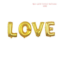 Load image into Gallery viewer, Bride - Baby - Love - Foil Balloon Letters - 5 pieces- Party Decoration