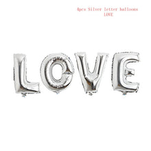 Load image into Gallery viewer, Bride - Baby - Love - Foil Balloon Letters - 5 pieces- Party Decoration