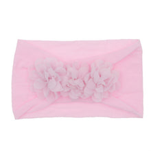 Load image into Gallery viewer, Baby and Toddler Chiffon Triple Flower Hairband - Headband Stretch Girls Hair Accessories