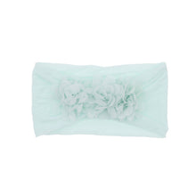 Load image into Gallery viewer, Baby and Toddler Chiffon Triple Flower Hairband - Headband Stretch Girls Hair Accessories