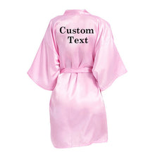 Load image into Gallery viewer, Personalized Bride-Bridesmaids Robes-Wedding Robe-Team Bride Gifts-Bridal Shower