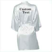 Load image into Gallery viewer, Personalized Bride-Bridesmaids Robes-Wedding Robe-Team Bride Gifts-Bridal Shower