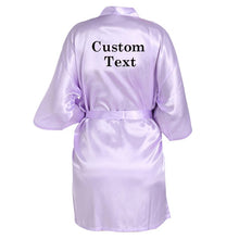 Load image into Gallery viewer, Personalized Bride-Bridesmaids Robes-Wedding Robe-Team Bride Gifts-Bridal Shower
