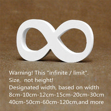 Load image into Gallery viewer, Thick 12MM Wood Wooden Letters numbers White Alphabet Wedding Birthday Party Home Decorations Personalised Name Design