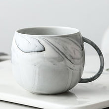 Load image into Gallery viewer, Luxury Pink Gold Mr Mrs Ceramic Marble Coffee Mug Cup Wedding Bridal Couples Gift