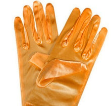 Load image into Gallery viewer, Wrist Length Bridal Gloves with Pretty Simulated Pearl Detail