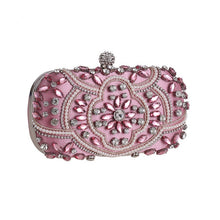Load image into Gallery viewer, Women's Evening Clutch Bag Bridal Purse Luxury Wedding Clutch for Special Events Exquisite Crystal Ladies Party Handbags