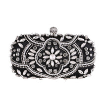 Load image into Gallery viewer, Women's Evening Clutch Bag Bridal Purse Luxury Wedding Clutch for Special Events Exquisite Crystal Ladies Party Handbags