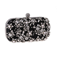 Load image into Gallery viewer, Women's Evening Clutch Bag Bridal Purse Luxury Wedding Clutch for Special Events Exquisite Crystal Ladies Party Handbags