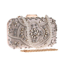Load image into Gallery viewer, Women's Evening Clutch Bag Bridal Purse Luxury Wedding Clutch for Special Events Exquisite Crystal Ladies Party Handbags