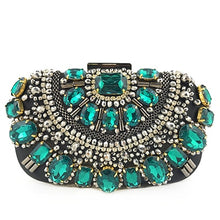 Load image into Gallery viewer, Women's Evening Clutch Bag Bridal Purse Luxury Wedding Clutch for Special Events Exquisite Crystal Ladies Party Handbags