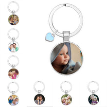 Load image into Gallery viewer, Personalized Photo Pendants Custom Keychain Photo Of Your Baby Child Mom Dad Grandparent Loved One Gift For Family Member Gift