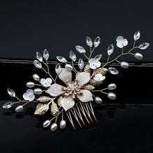 Load image into Gallery viewer, Dainty Flower Hair Pins for Special Occasions - Bridal Hair Accessories
