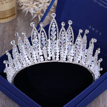 Load image into Gallery viewer, Assorted Styles Fashion Crystal Crowns- Bride Tiaras Wedding Headpiece Hair Jewelry