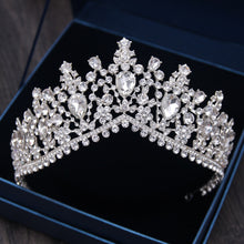 Load image into Gallery viewer, Assorted Styles Fashion Crystal Crowns- Bride Tiaras Wedding Headpiece Hair Jewelry