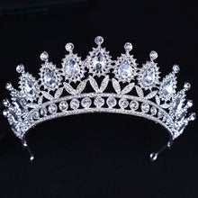 Load image into Gallery viewer, Assorted Styles Fashion Crystal Crowns- Bride Tiaras Wedding Headpiece Hair Jewelry
