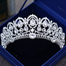 Load image into Gallery viewer, Assorted Styles Fashion Crystal Crowns- Bride Tiaras Wedding Headpiece Hair Jewelry